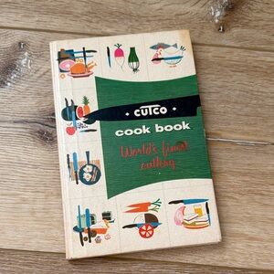 Vintage 1960s Cutco‎ Cook Book Hardcover